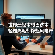 世界最轻木材巴沙木：轻如鸿毛却撑起风电产业半边天（图3）