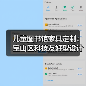 儿童图书馆家具定制:宝山区科技友好型设计(图4) 儿童图书馆家具定制:宝山区科技友好型设计(图4)
