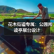 花木街道专属:公园阅读亭展台设计(图2) 花木街道专属:公园阅读亭展台设计(图2)