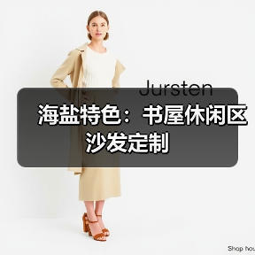 海盐特色：书屋休闲区沙发定制（图3）