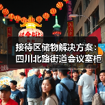 接待区储物解决方案:四川北路街道会议室柜子定制(图1) 接待区储物解决方案:四川北路街道会议室柜子定制(图1)