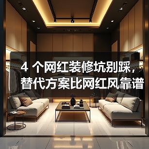 4 个网红装修坑别踩，替代方案比网红风靠谱 10 倍（图2）