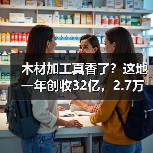 木材加工真香了？这地一年创收32亿，2.7万个就业岗位！（图3）