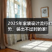 2025年家装设计流行趋势，装出不过时的家!（图2）