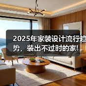2025年家装设计流行趋势，装出不过时的家!（图3）