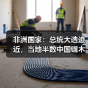 非洲国家：总统大选迫近，当地半数中国锯木厂关停