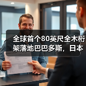 全球首个80英尺全木桁架落地巴巴多斯,日本古法工艺实现零金属连接(图2) 全球首个80英尺全木桁架落地巴巴多斯,日本古法工艺实现零金属连接(图2)