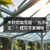 木材防腐等级 “名不副实”?建筑专家揭秘 H3 失效背后的设计危机(图2) 木材防腐等级 “名不副实”?建筑专家揭秘 H3 失效背后的设计危机(图2)