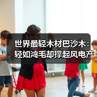 世界最轻木材巴沙木:轻如鸿毛却撑起风电产业半边天(图1) 世界最轻木材巴沙木:轻如鸿毛却撑起风电产业半边天(图1)