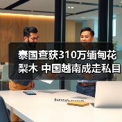 泰国查获310万缅甸花梨木 中国越南成走私目标(图2) 泰国查获310万缅甸花梨木 中国越南成走私目标(图2)