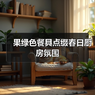 果绿色餐具点缀春日厨房氛围（图2）