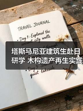 塔斯马尼亚建筑生赴日研学 木构遗产再生实践(图2) 塔斯马尼亚建筑生赴日研学 木构遗产再生实践(图2)