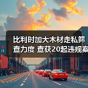 比利时加大木材走私筛查力度 查获20起违规案件(图1) 比利时加大木材走私筛查力度 查获20起违规案件(图1)