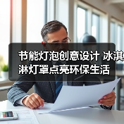 节能灯泡创意设计 冰淇淋灯罩点亮环保生活(图2) 节能灯泡创意设计 冰淇淋灯罩点亮环保生活(图2)