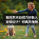 屏风艺术如何巧妙融入家装设计?经典风格融合技巧(图4) 屏风艺术如何巧妙融入家装设计?经典风格融合技巧(图4)