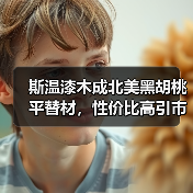 斯温漆木成北美黑胡桃平替材,性价比高引市场关注(图2) 斯温漆木成北美黑胡桃平替材,性价比高引市场关注(图2)