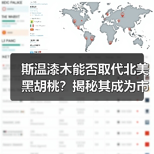 斯温漆木能否取代北美黑胡桃?揭秘其成为市场新宠的三大优势(图4) 斯温漆木能否取代北美黑胡桃?揭秘其成为市场新宠的三大优势(图4)