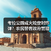 考拉公园成火险定时炸弹？农民警告政府管理失守