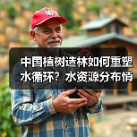 中国植树造林如何重塑水循环？水资源分布悄然改变