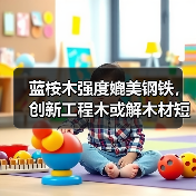 蓝桉木强度媲美钢铁,创新工程木或解木材短缺难题(图4) 蓝桉木强度媲美钢铁,创新工程木或解木材短缺难题(图4)