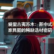爱里古夷苏木:新中式家具圈的稀缺选材密码(图2) 爱里古夷苏木:新中式家具圈的稀缺选材密码(图2)