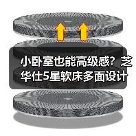 小卧室也能高级感?芝华仕5星软床多面设计测评(图1) 小卧室也能高级感?芝华仕5星软床多面设计测评(图1)