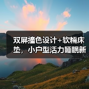 双屏撞色设计+软糯床垫,小户型活力睡眠新选择!(图4) 双屏撞色设计+软糯床垫,小户型活力睡眠新选择!(图4)