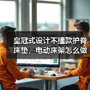 皇冠式设计不撞款护脊床垫，电动床架怎么做到时尚又舒适？（图2）