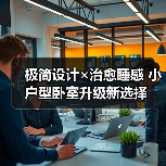 极简设计×治愈睡感 小户型卧室升级新选择