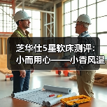 芝华仕5星软床测评：小而用心——小香风温柔床& 治愈系3D床垫（型号：10787床架+金辉床垫）