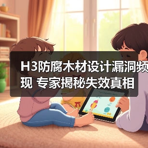 H3防腐木材设计漏洞频现 专家揭秘失效真相（图3）