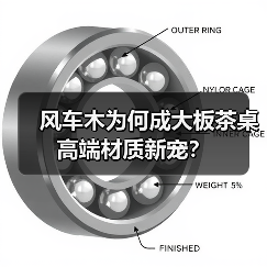 风车木为何成大板茶桌高端材质新宠?(图4) 风车木为何成大板茶桌高端材质新宠?(图4)
