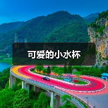 可爱的小水杯