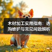 木材加工实用指南:选购维护与常见问题解析(图1) 木材加工实用指南:选购维护与常见问题解析(图1)