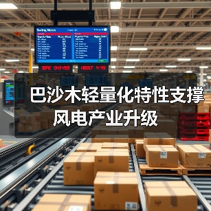 巴沙木轻量化特性支撑风电产业升级(图1) 巴沙木轻量化特性支撑风电产业升级(图1)