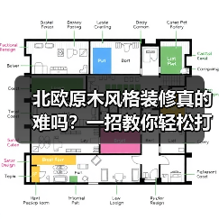 北欧原木风格装修真的难吗?一招教你轻松打造理想家(图3) 北欧原木风格装修真的难吗?一招教你轻松打造理想家(图3)