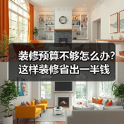 装修预算不够怎么办?这样装修省出一半钱(图4) 装修预算不够怎么办?这样装修省出一半钱(图4)