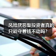 风险厌恶型投资者真的只能守着钱不动吗？（图1）