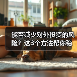 能否减少对外投资的风险？这3个方法帮你稳住（图1）
