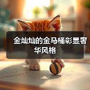 金灿灿的金马桶彰显奢华风格