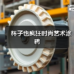 杯子也疯狂时尚艺术涂鸦