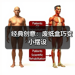 经典创意：废纸盒巧变小摆设（图2）