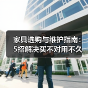 家具选购与维护指南:5招解决买不对用不久难题(图1) 家具选购与维护指南:5招解决买不对用不久难题(图1)