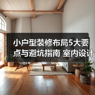 小户型装修布局5大要点与避坑指南 室内设计装修咨询(图3) 小户型装修布局5大要点与避坑指南 室内设计装修咨询(图3)