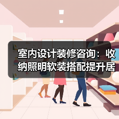 室内设计装修咨询：收纳照明软装搭配提升居住舒适度（图1）