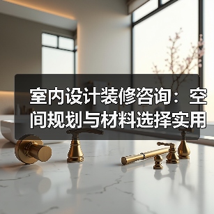 室内设计装修咨询：空间规划与材料选择实用指南2025（图3）