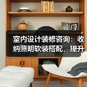 室内设计装修咨询：收纳照明软装搭配，提升居住舒适度（图2）