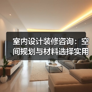 室内设计装修咨询:空间规划与材料选择实用指南2025(图1) 室内设计装修咨询:空间规划与材料选择实用指南2025(图1)