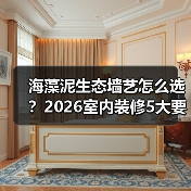 海藻泥生态墙艺怎么选？2026室内装修5大要点与避坑指南（图2）