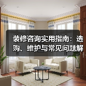 装修咨询实用指南:选购、维护与常见问题解析2026(图4) 装修咨询实用指南:选购、维护与常见问题解析2026(图4)